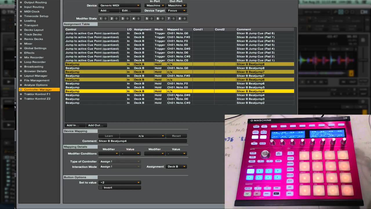 Traktor pro 2 mapping cue points 1